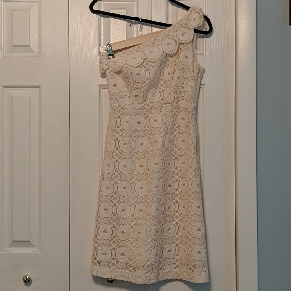 Merona One Shoulder Lace Dress